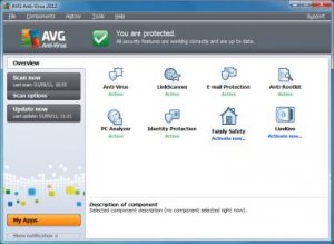 AVG Anti-Virus 2012 Screenshot.